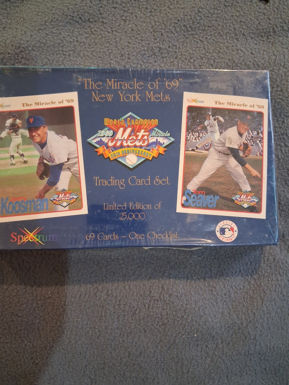 'The Miracle of '69' Trading Card Set - Blue